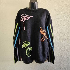 NWT Pretty Damage Hot Topic Mushroom Sweater